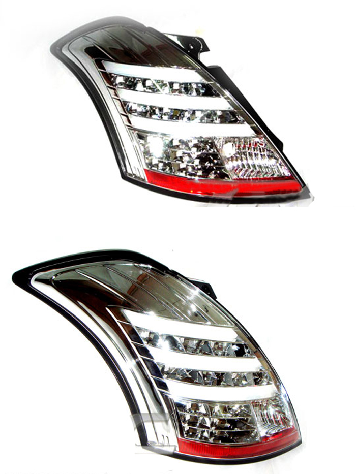Đèn hậu LED mạ crom cho Suzuki Swift 2012
