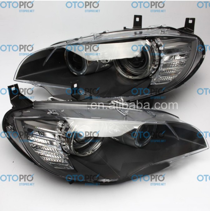 Đèn pha LED 2012-2013 BMW X6 E71 projector có liếc