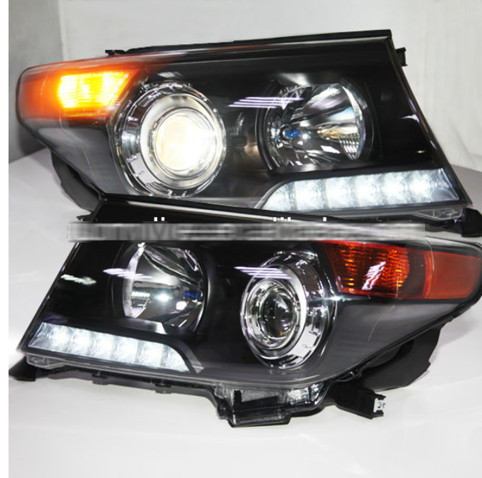 Đèn pha độ LED nguyên bộ xe Toyota Land Cruiser 2008-2013