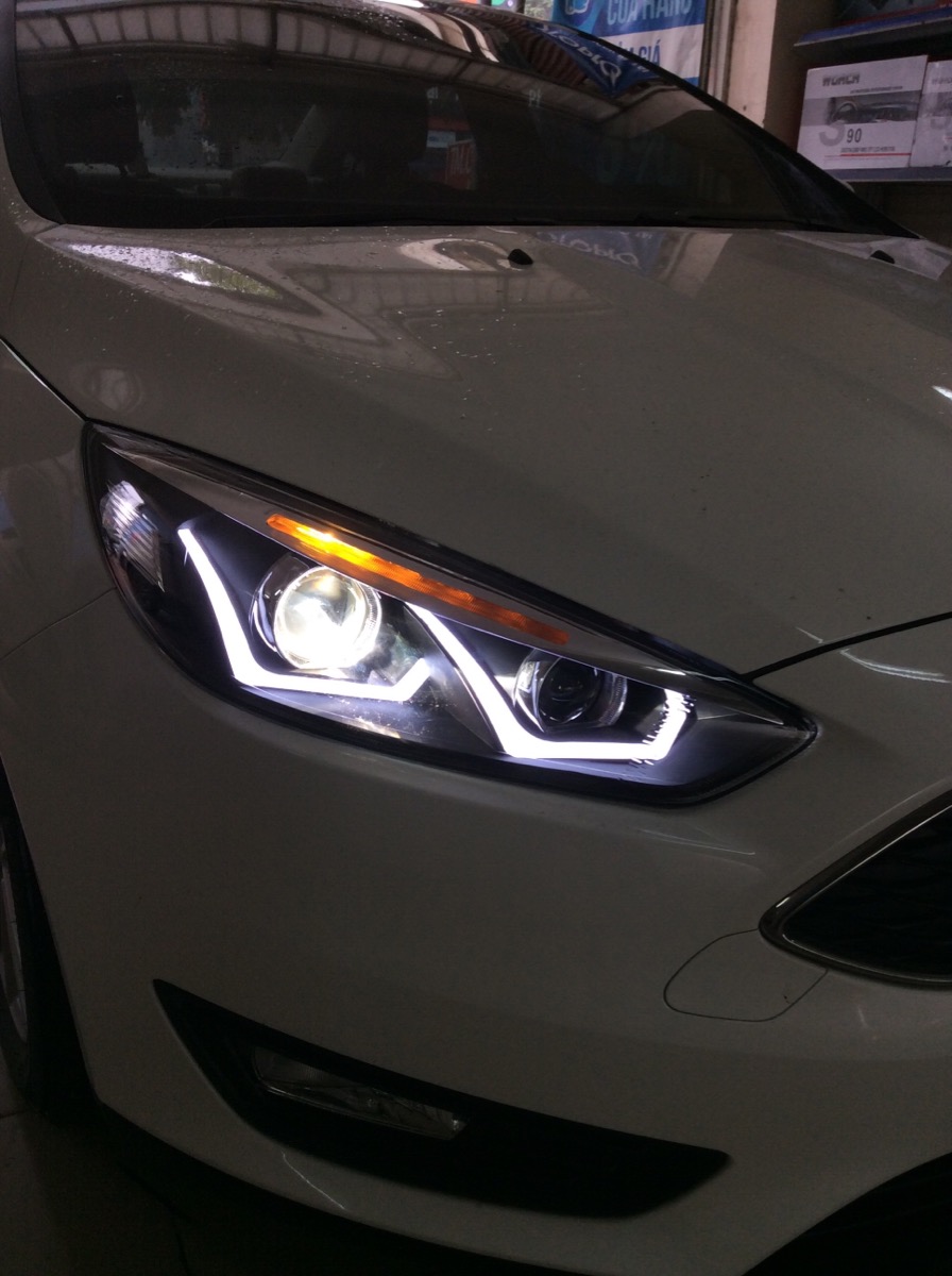 Đèn pha độ LED nguyên bộ cho xe Focus 2016-2017 mẫu LD