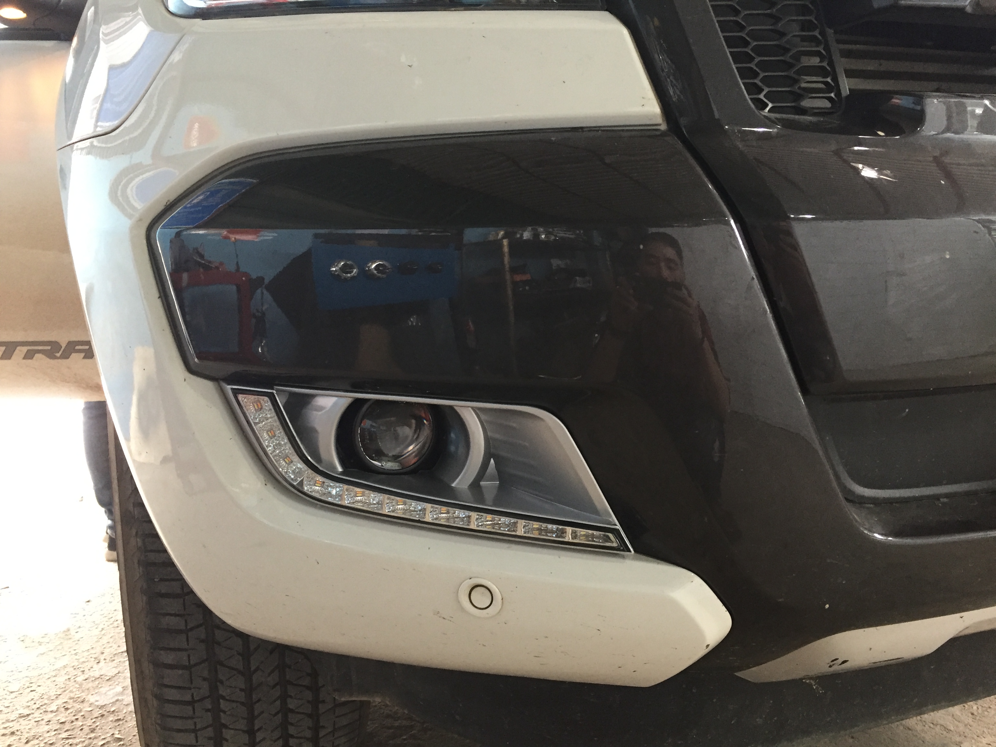Ford Ranger  2016 độ LED gầm, bi gầm