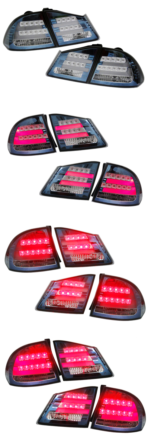 ĐÈn hậu LED cho Civic 06-09 mẫu RS