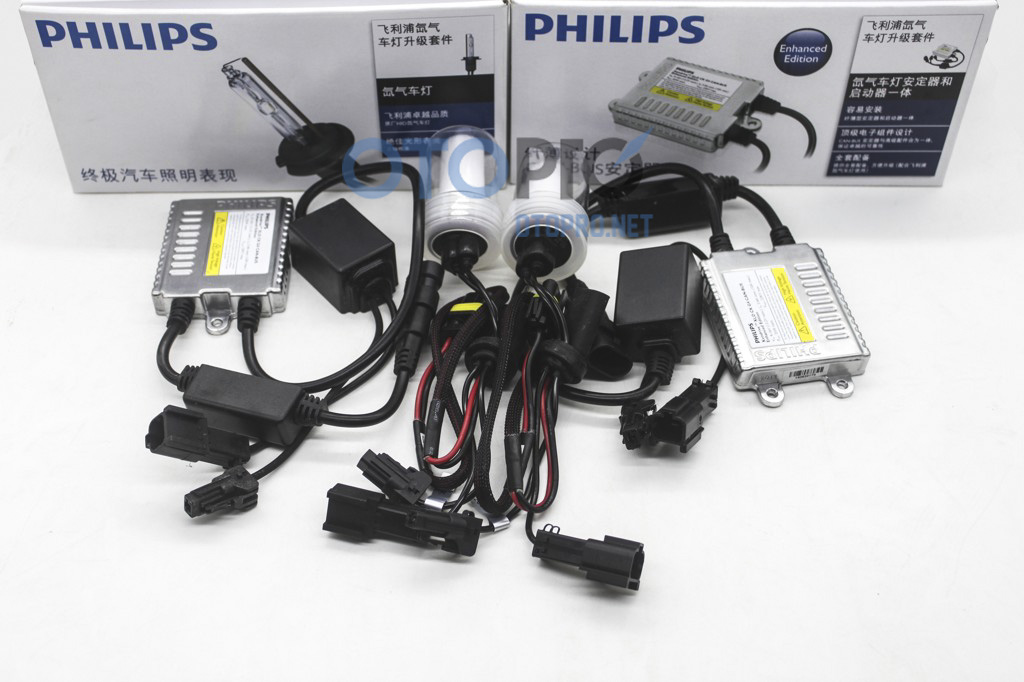 Bộ xenon, ballast chính hãng Philips dành cho đèn cos xe CR-V 2013 chân H11