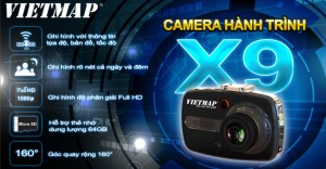 Camera hành trình Vietmap X9 cho Honda CRV