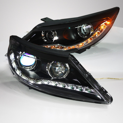 Đèn pha độ LED nguyên bộ cho xe Kia Sportage R mẫu 2