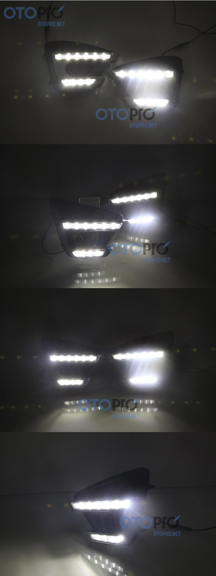 Đèn gầm daylight cho xe Mazda CX5 2016 mẫu LED hạt