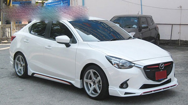 Bodylips cho xe Mazda 2 Sedan 2015 mẫu NTS1