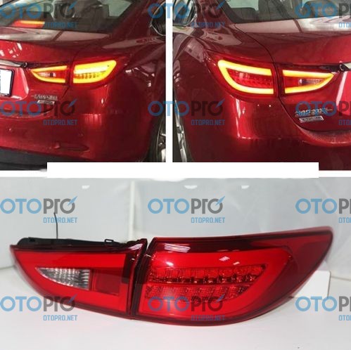 Đèn hậu độ LED nguyên bộ cho xe Mazda Mazda 6 2015 All New
