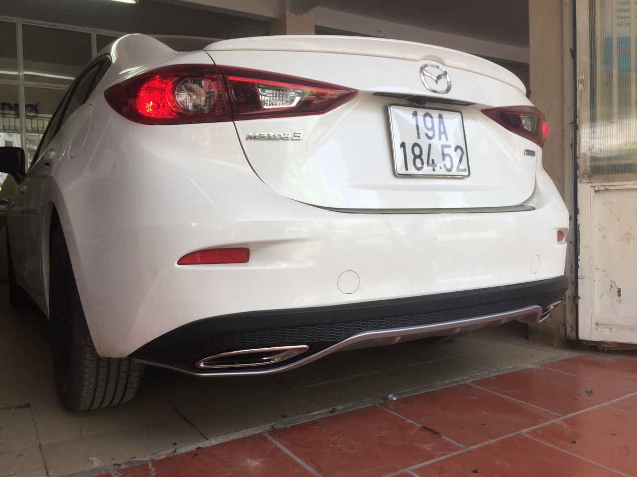 Mazda 3 2018 độ lip po mẫu Mazda 6