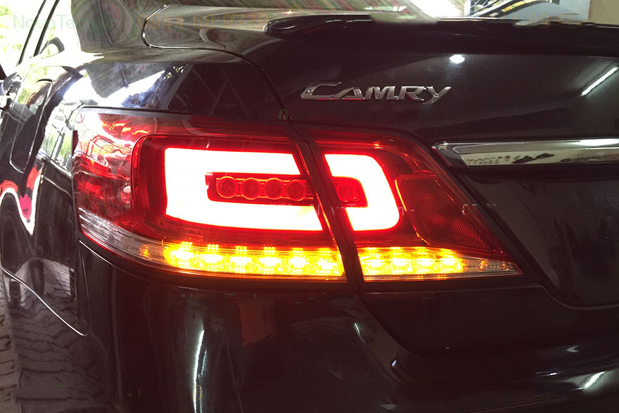Độ đèn Hậu, Led khối cho xe Camry nhập 2010