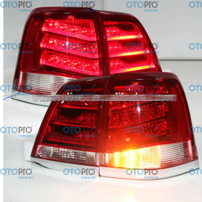 Đèn hậu độ LED nguyên bộ xe Toyota Land Cruiser 2008-2013 FJ200 LC200