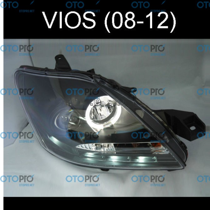 Đèn pha độ LED nguyên bộ xe Toyota Vios 2008-2012