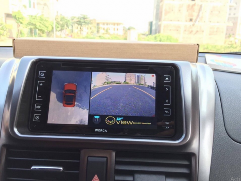 Camera 360 cho xe Toyota Vios