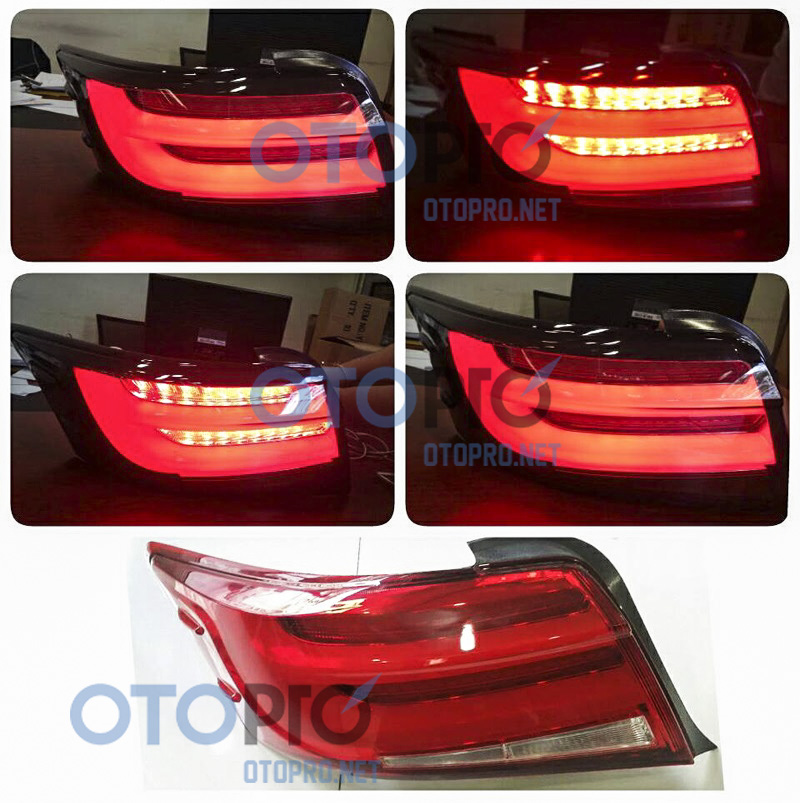 Đèn hậu độ LED nguyên bộ cho xe Vios 2014 kiểu BMW