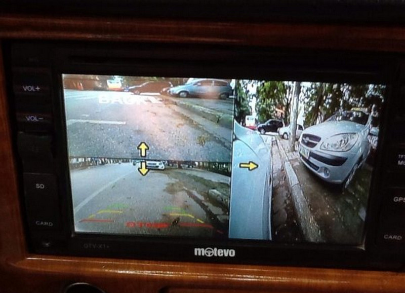 Bộ chia camera 4 hướng cho ô tô