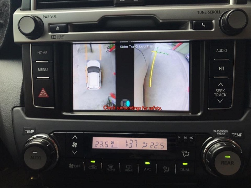 Camera 360 cho xe Toyota Prado