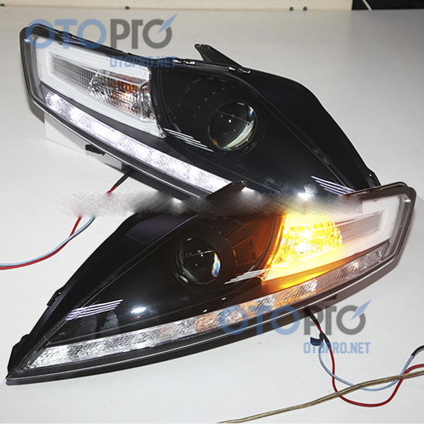 Đèn pha độ LED nguyên bộ xe Mondeo 2009-2012 mẫu JY