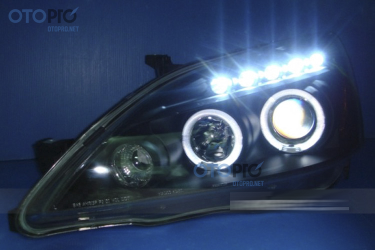 Đèn pha độ LED nguyên bộ cho xe Honda Accord 2.4 đời 04-07 mẫu 1