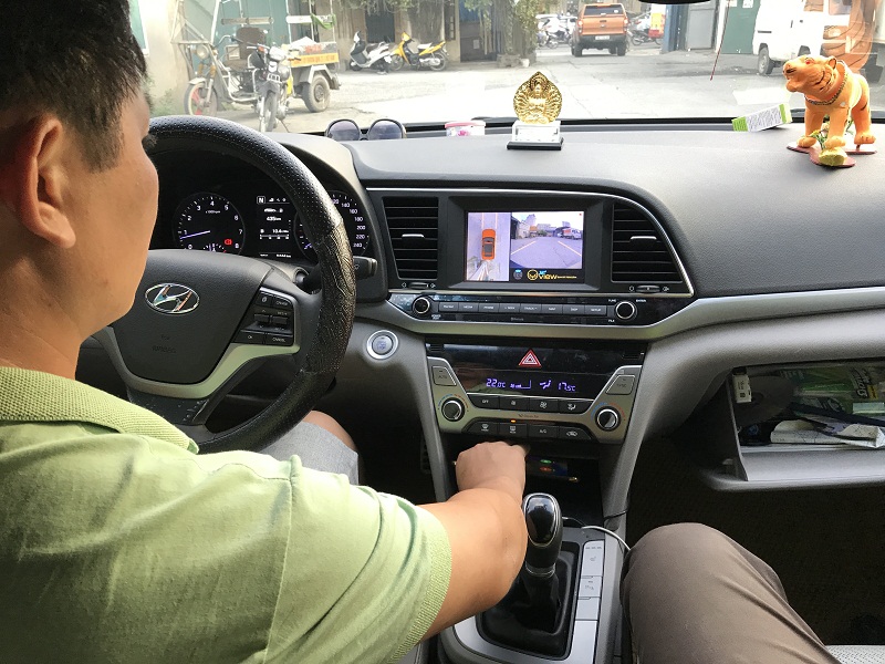 Camera 360 cho xe Hyundai Elantra