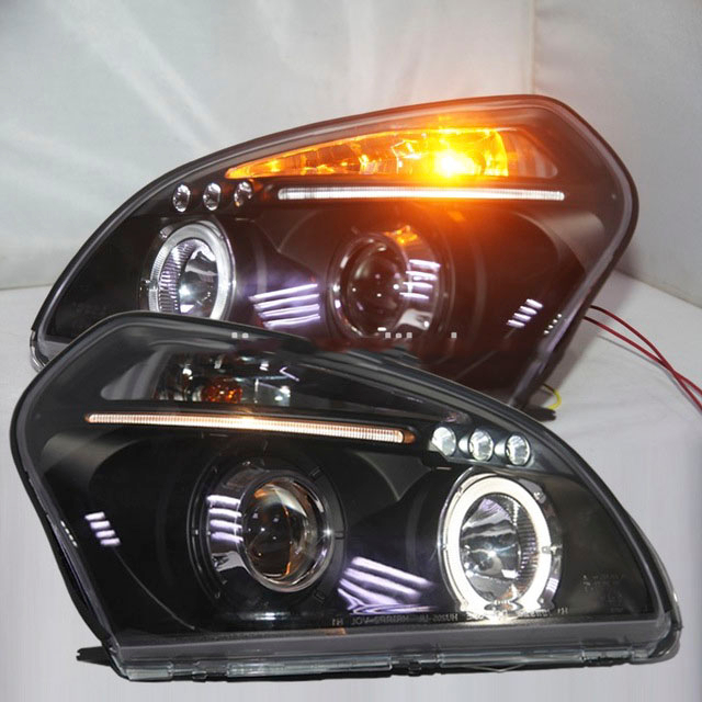 Đèn pha độ LED nguyên bộ xe Tucson 2004-2008 mẫu 2