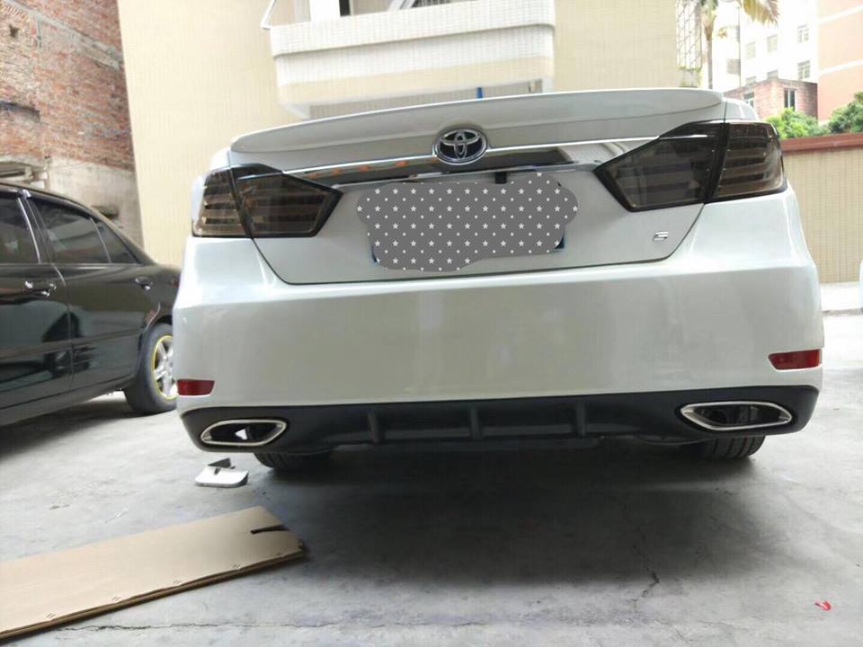 Bodykit sau cho xe Camry 2016 mẫu Lexus