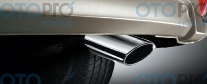 Chụp ống xả mạ crôm cho xe Toyota Vios 2014