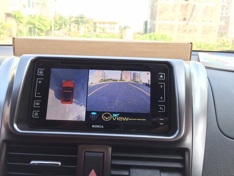 Camera 360 cho xe Toyota Yaris